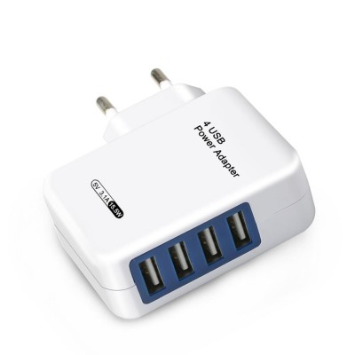 SChitec new arrival high quality mobilephone charger ce rohs 4Amp 4 port usb charger